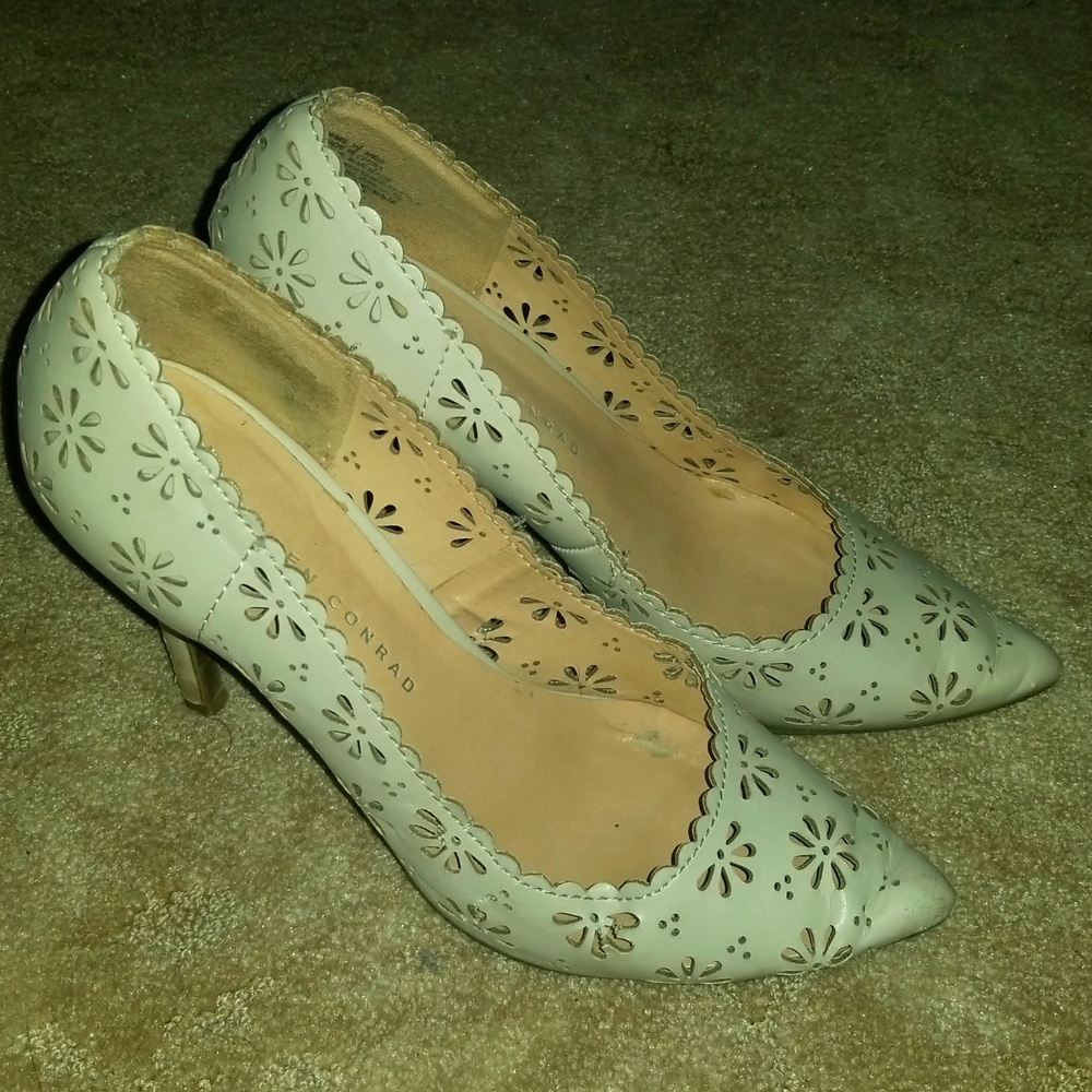 Lauren Conrad Floral Patterned Heels